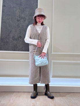 katosanpiiiさん（レディース・161cm）の冬コーディネート