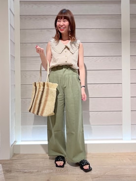 katosanpiiiさん（レディース・161cm）の夏コーディネート