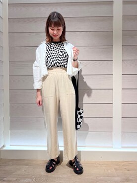 katosanpiiiさん（レディース・161cm）の夏コーディネート