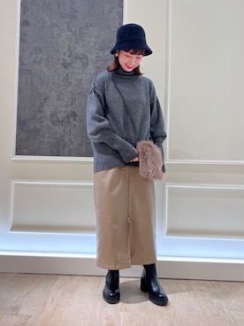 katosanpiiiさん（レディース・161cm）の冬コーディネート