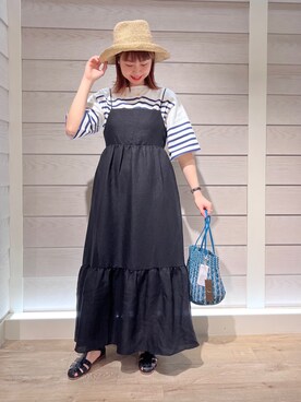 katosanpiiiさん（レディース・161cm）の夏コーディネート