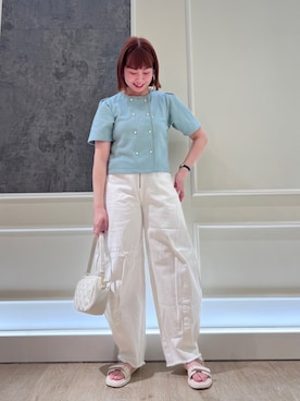 katosanpiiiさん（レディース・161cm）の春コーディネート