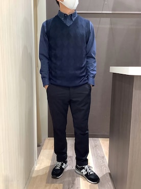 BRICK HOUSE シャツ工房 柿田川サントムーン店さん（メンズ・168cm）の秋コーディネート