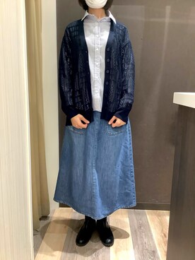 BRICK HOUSE シャツ工房 柿田川サントムーン店さん(レディース・167cm)の春コーディネート