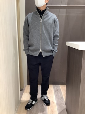 「アイテム（ブルゾン）」を使った、BRICK HOUSE シャツ工房 柿田川サントムーン店さん（メンズ・168cm）の秋コーディネート