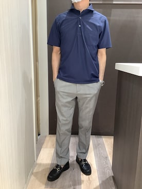 BRICK HOUSE シャツ工房 柿田川サントムーン店さん(メンズ・168cm)の夏コーディネート