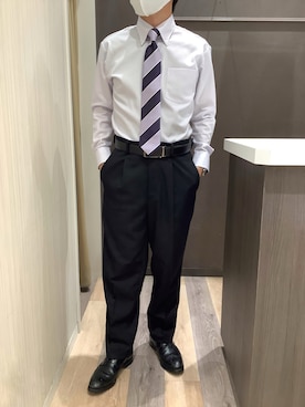 BRICK HOUSE シャツ工房 柿田川サントムーン店さん(メンズ・168cm)の冬コーディネート