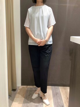 BRICK HOUSE シャツ工房 柿田川サントムーン店さん(レディース・167cm)の春コーディネート