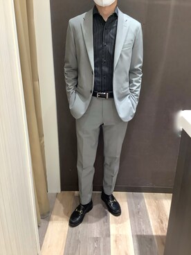BRICK HOUSE シャツ工房 柿田川サントムーン店さん（メンズ・168cm）の春コーディネート