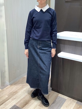 BRICK HOUSE シャツ工房 柿田川サントムーン店さん（レディース・167cm）の秋コーディネート