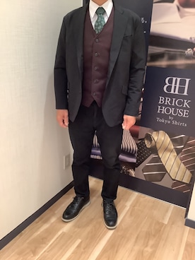 BRICK HOUSE by Tokyo Shirts 春日部イオンモール店さんのコーディネート