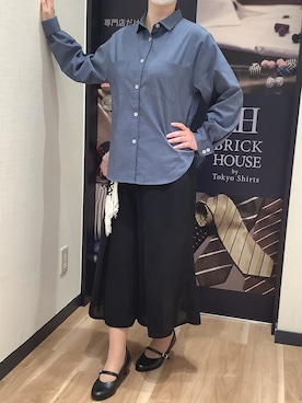 「Pitta Re:)（ピッタリ）のアイテム」を使った、BRICK HOUSE by Tokyo Shirts 春日部イオンモール店さん（レディース・150cm）の秋コーディネート
