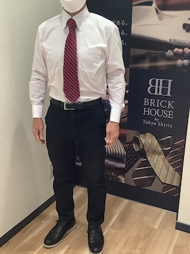 BRICK HOUSE by Tokyo Shirts 春日部イオンモール店さんのコーディネート