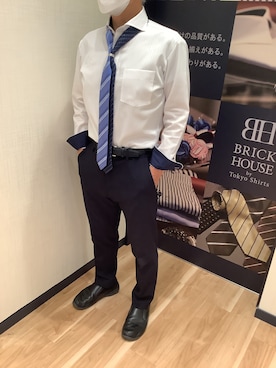 BRICK HOUSE by Tokyo Shirts 春日部イオンモール店さんのコーディネート