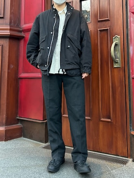 Tanukiさんの「LAYERED 3WAY MILITARY BLOUSON(SHORT M-65)」を使ったコーディネート