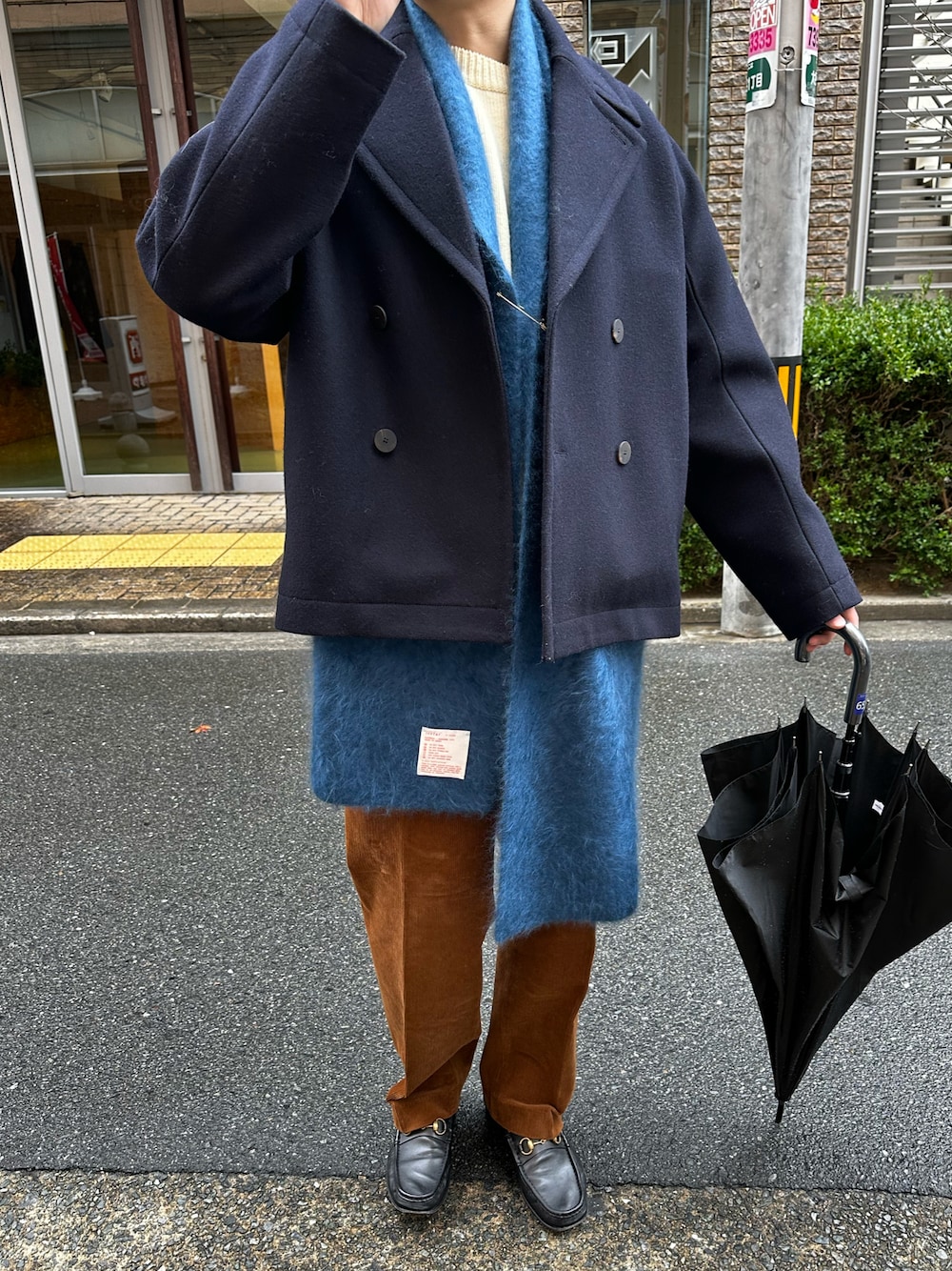 カイ｜STUDIO NICHOLSONのピーコートを使ったコーディネート - WEAR