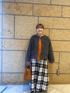 yuuuuuummmmmmmeさん（レディース・154cm）の冬コーディネート