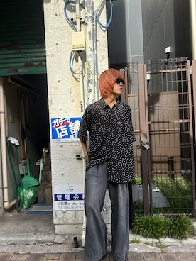 「Anui（アニュイ）のアイテム」を使った、Yukiさん（メンズ・171cm）の夏コーディネート