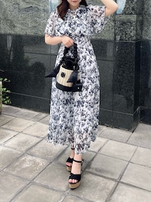 20周年記念復刻！/再生産】Watercolorflowerワンピース｜ダズリン