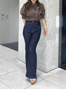 「dazzlin（ダズリン）のアイテム」を使った、shionさん（レディース・152cm）の夏コーディネート