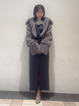 「dazzlin（ダズリン）のアイテム（その他アウター）」を使った、shionさん（レディース・152cm）の夏コーディネート