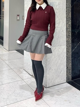 shionさん（レディース・152cm）の冬コーディネート