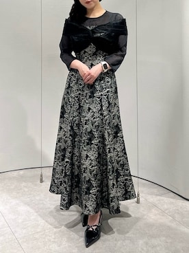 「dazzlin（ダズリン）のアイテム」を使った、shionさん（レディース・152cm）の冬コーディネート