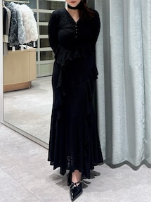 アシメフリルレースワンピース｜ダズリン（dazzlin）公式通販｜RUNWAY