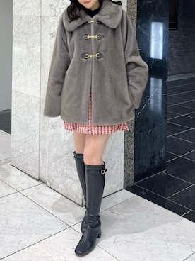 shionさん（レディース・152cm）の冬コーディネート