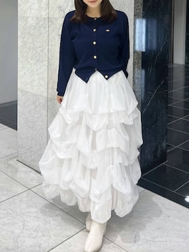 「dazzlin（ダズリン）のアイテム」を使った、shionさん（レディース・152cm）の秋コーディネート