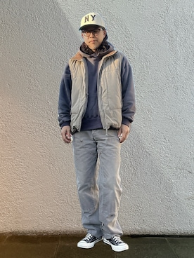 「アイテム（その他）」を使った、岩崎タイチさん（メンズ・169cm・40代）の冬コーディネート