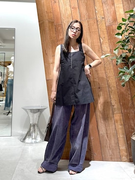 「新作」｜「アイテム（チュニック）」を使った、babyloneseinoさん（レディース・167cm）の夏コーディネート