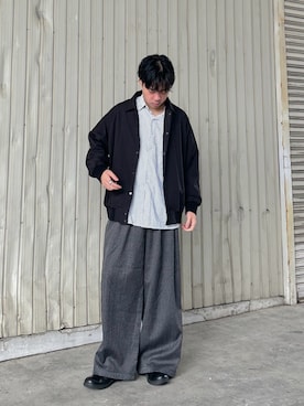 「お洒落さんとつながりたい」｜Ryotaさん（メンズ・180cm）の秋コーディネート