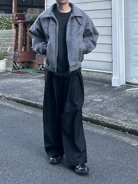 「アイテム（ジャケット/アウター）」を使った、Ryotaさん（メンズ・180cm）の冬コーディネート