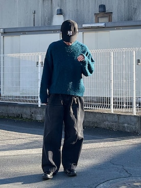 「アイテム（キーケース/キーアクセサリー）」を使った、Ryotaさん（メンズ・180cm・20代）の冬コーディネート