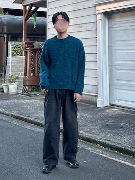 「SINSS（シンス）のアイテム」を使った、Ryotaさん（メンズ・180cm）の冬コーディネート