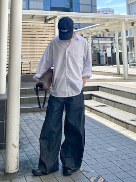 「アイテム（帽子）」を使った、Ryotaさん（メンズ・180cm・20代）の夏コーディネート