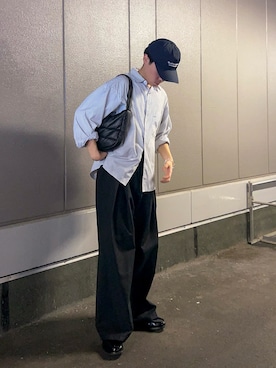 「アイテム（帽子）」を使った、Ryotaさん（メンズ・180cm・20代）の夏コーディネート