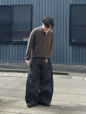 Ryotaさん（骨格ストレート・メンズ・180cm）の秋コーディネート