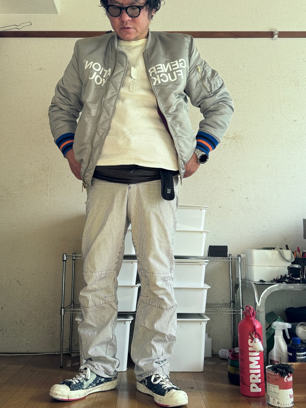 copyandfake｜Undercover/SupremeのMA-1を使ったコーディネート - WEAR
