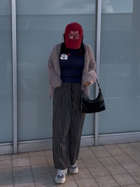 「aeae（エーイーエーイー）のアイテム」を使った、あ い のさん（レディース・160cm）の冬コーディネート