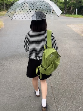 「YOLO（ヨーロ）のアイテム」を使った、あ い のさん（レディース・160cm）の春コーディネート