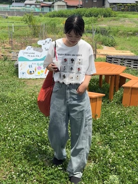 「アイテム（コンタクトレンズ・カラコン）」を使った、あ い のさん（レディース・160cm）の夏コーディネート