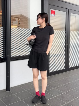 「KBF（ケイビーエフ）のアイテム（バッグ）」を使った、あ い のさん（レディース・160cm）の夏コーディネート