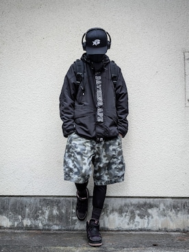 「アイテム（PC・スマホグッズ/家電）」を使った、llilillさん（メンズ・178cm）の秋コーディネート