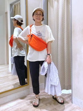 えまこさん（レディース・159cm）の夏コーディネート