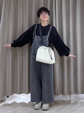 えまこさん（レディース・159cm）の春コーディネート