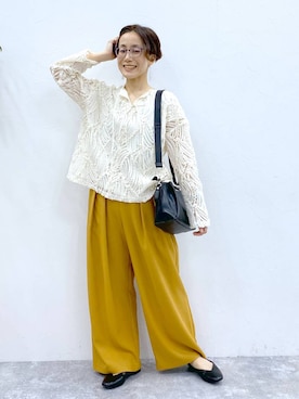 えまこさん（レディース・159cm）の春コーディネート