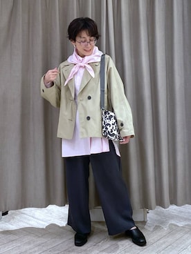 えまこさん(レディース・159cm)の春コーディネート