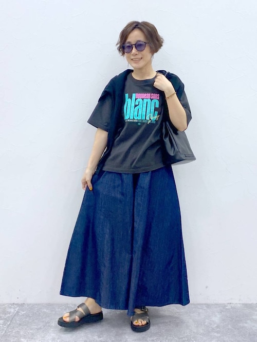 セール】【接触冷感】ひんやりパネルスカーチョ[プチ・プラスサイズ